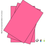 Pink Paper Removable A4 Sheet Labels