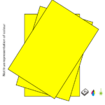 Yellow Paper Permanent A4 Sheet Labels