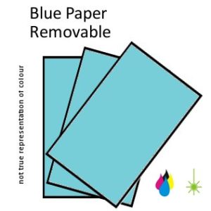 Blue Paper Peel