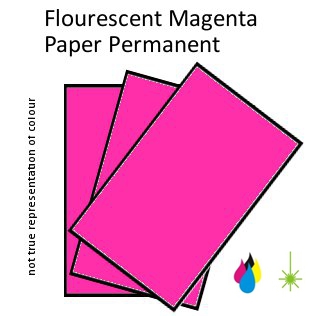 Flouro Magenta Paper