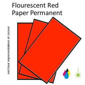 Flouro Red Paper
