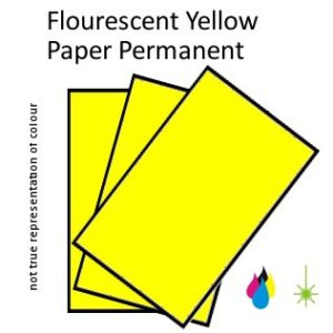 Flouro Yellow Paper