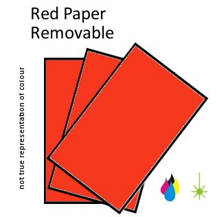 Red Paper Peel