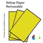 Yellow Paper Peel