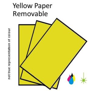 Yellow Paper Peel