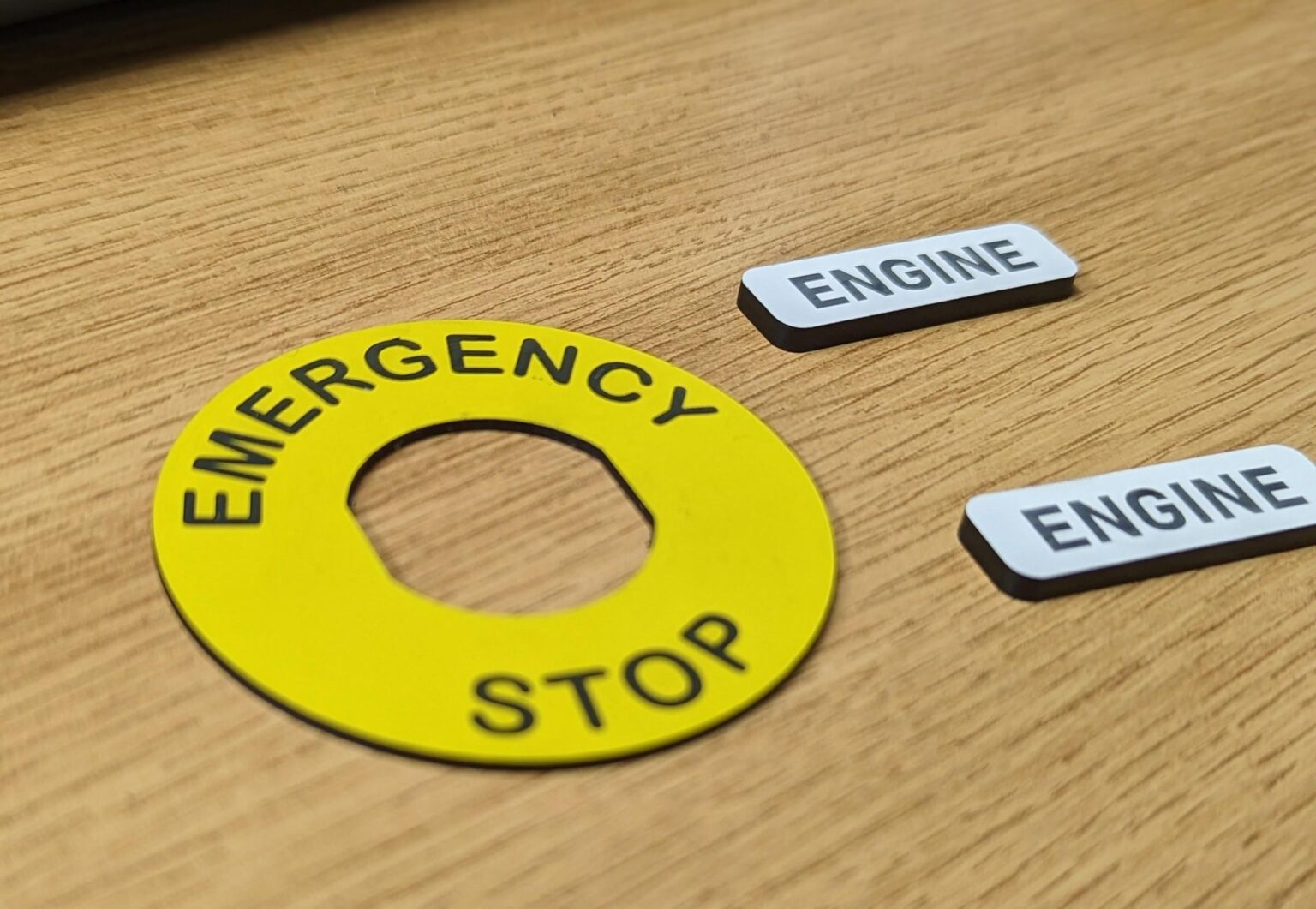 Engraved Plastic Labels South East Labels