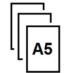 A5 White Paper Labels