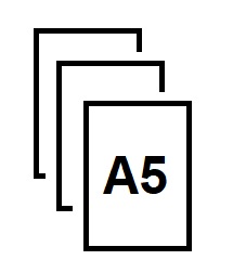 A5 White Paper Sheets